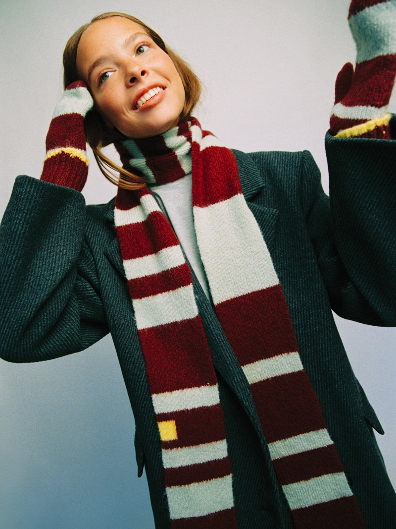 Atlas Wool Blend Scarf